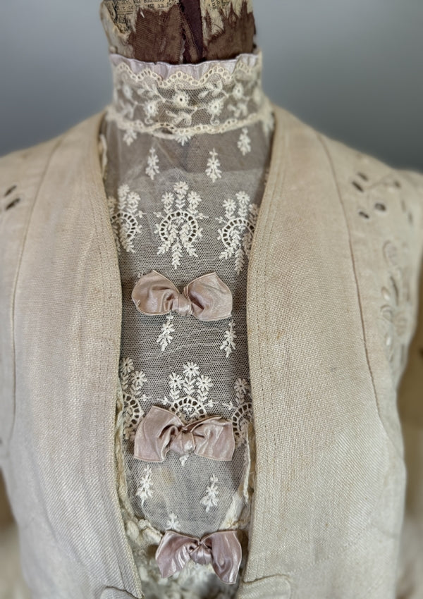 Leinen-Spazierkleid, Amerika, ca. 1904