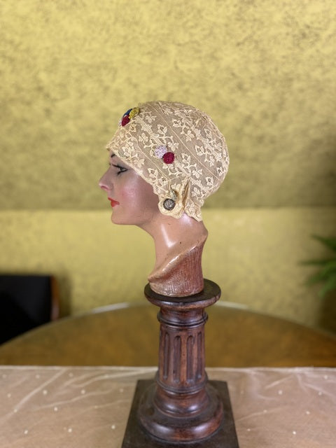 Hochzeitshaube, England, 1920er Jahre