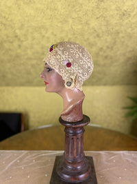 Hochzeitshaube, England, 1920er Jahre