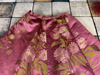 Antikes lilafarbenes Seiden-Ballkleid aus der viktorianischen Ära, ca. 1895