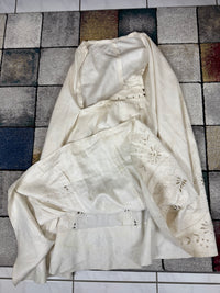 Antique Four‑Piece Edwardian Walking Dress ca. 1910 – Linen, Lace & Lady Gillman Provenance