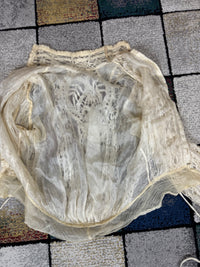 Antique Four‑Piece Edwardian Walking Dress ca. 1910 – Linen, Lace & Lady Gillman Provenance