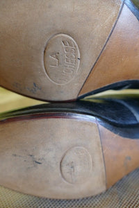 Antike Lederschuhmuster, England, 1870er Jahre