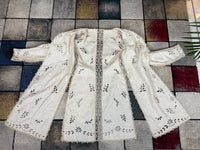 Antique Four‑Piece Edwardian Walking Dress ca. 1910 – Linen, Lace & Lady Gillman Provenance