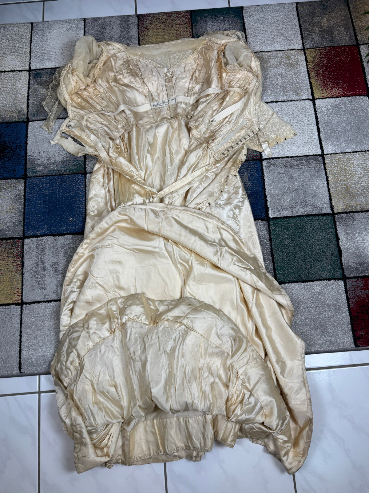 Antique 1911 Wedding & Reception Ensemble by Reville & Rossiter London, Lady Gillman Provenance