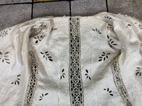 Antique Four‑Piece Edwardian Walking Dress ca. 1910 – Linen, Lace & Lady Gillman Provenance