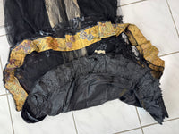 Antikes edwardianisches Abendkleid ca. 1906 – Seide, Spitze, Tüll & Brokat aus England