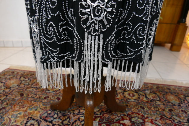 Besticktes Flapper-Kleid, Frankreich, ca. 1925