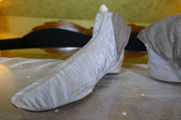 Dehnbare Seidenstiefel, ca. 1852