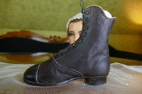Kinderstiefel, patentiert 1860