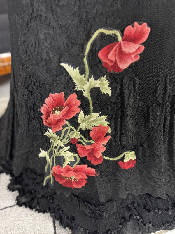 RA HIGGINS "Mohnblumenkleid", Pittsburgh, ca. 1896