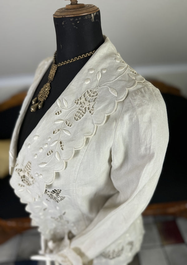 ALTMAN &amp; Co. Leinenjacke, ca. 1910