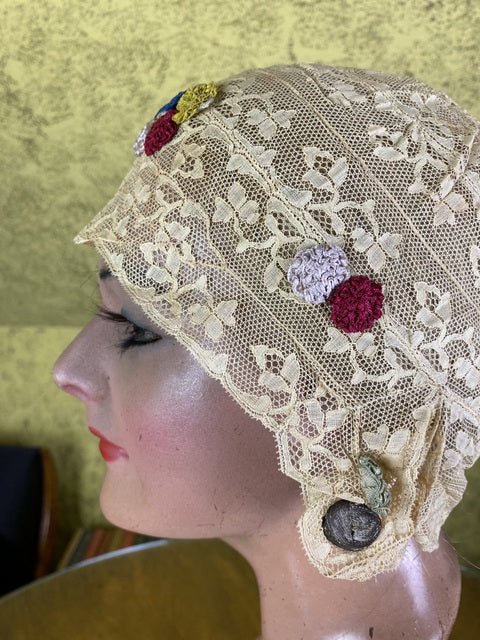 Hochzeitshaube, England, 1920er Jahre