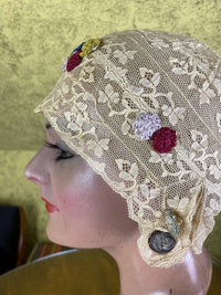 Hochzeitshaube, England, 1920er Jahre