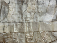 Antikes GUSTAVE BEER Abendkleid – Seidenchiffon &amp; Samt, Paris Couture ca. 1912