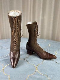 HOOPER und LONG Schnürstiefel, Connellsville &amp; Monessen, ca. 1915