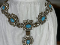Antiker Strass-Theatergürtel, Deutschland, ca. 1890-1910