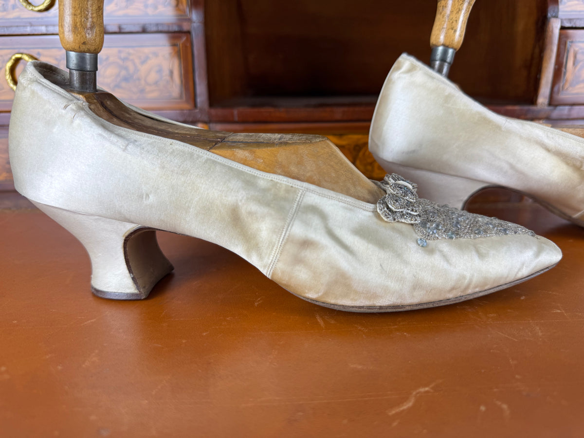 Antique 1911 Wedding & Reception Ensemble by Reville & Rossiter London, Lady Gillman Provenance