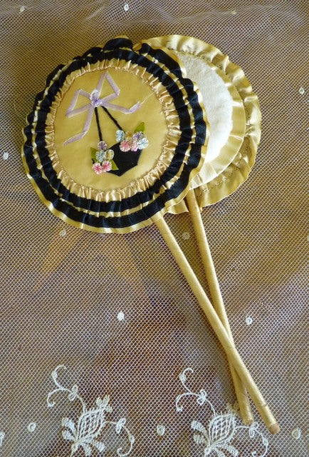 Flapper Seidenpuderquaste, 1920er