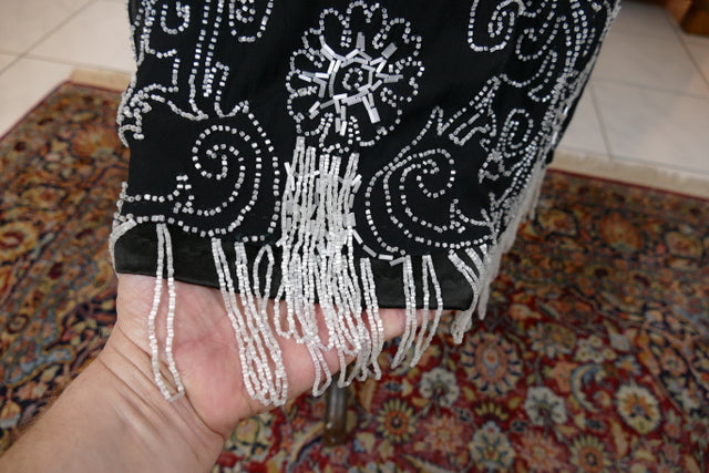 Besticktes Flapper-Kleid, Frankreich, ca. 1925