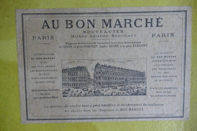 AU BON MARCHÈ Antike Kinder-Abendmütze, ca. 1900