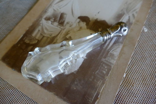 Riechsalzflasche, Silber, ca. 1820-1830