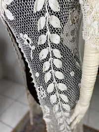 Irische Häkel-Langjacke, England, ca. 1908