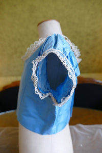 Mieder-Reifrockkleid, 1850er Jahre