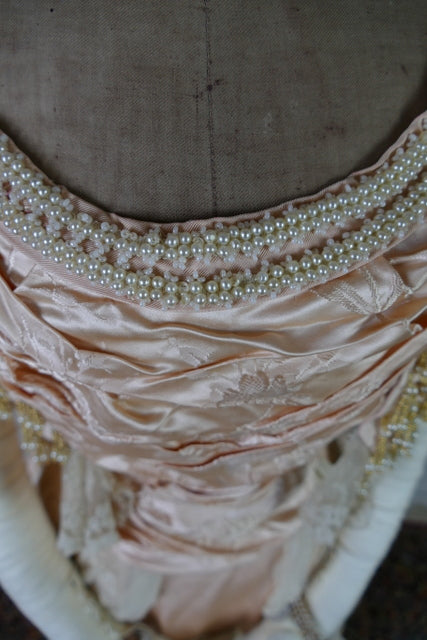 LARUE Ballkleid, Bordeaux-Biarritz, ca. 1898