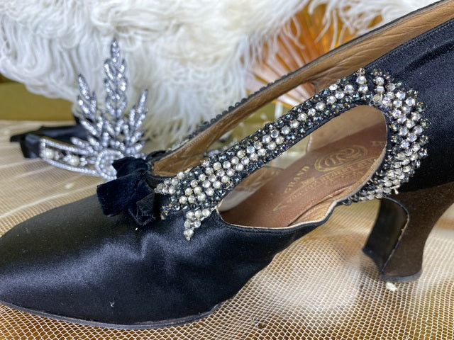 GRAND LUXE Abendschuhe, Frankreich, ca. 1927
