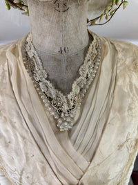 Antikes Hochzeitskleid aus der Titanic-Ära, ca. 1912