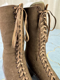 HOOPER und LONG Schnürstiefel, Connellsville &amp; Monessen, ca. 1915
