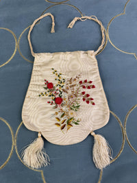 Bestickte Biedermeier-Tasche, England, ca. 1820-1830