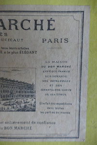 AU BON MARCHÈ Antike Kinder-Abendmütze, ca. 1900