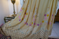 Antikes seidenes, perlenbesetztes Cocktailkleid, ca. 1926