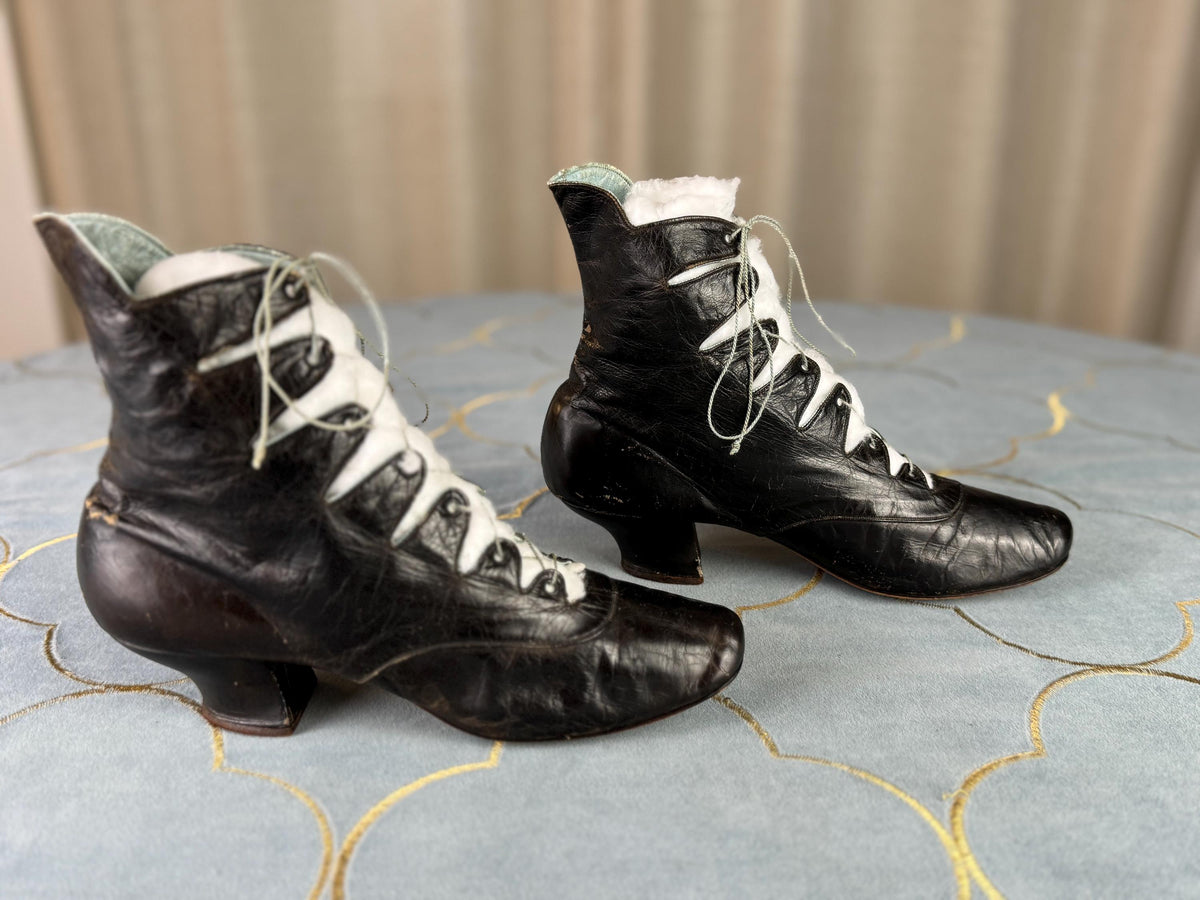 Sandalenstiefel, ca. 1870