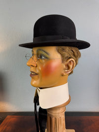 Rare Bowler hat by C. W. Borchert Berlin, silk‑lined, very well preserved