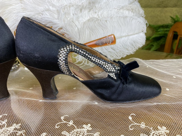 GRAND LUXE Abendschuhe, Frankreich, ca. 1927