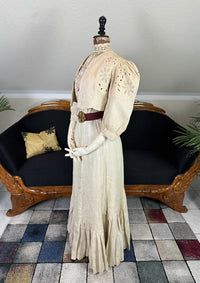 Leinen-Spazierkleid, Amerika, ca. 1904