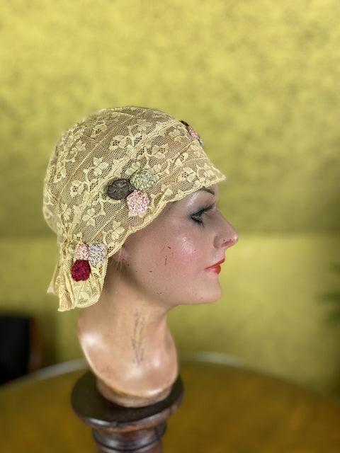 Hochzeitshaube, England, 1920er Jahre