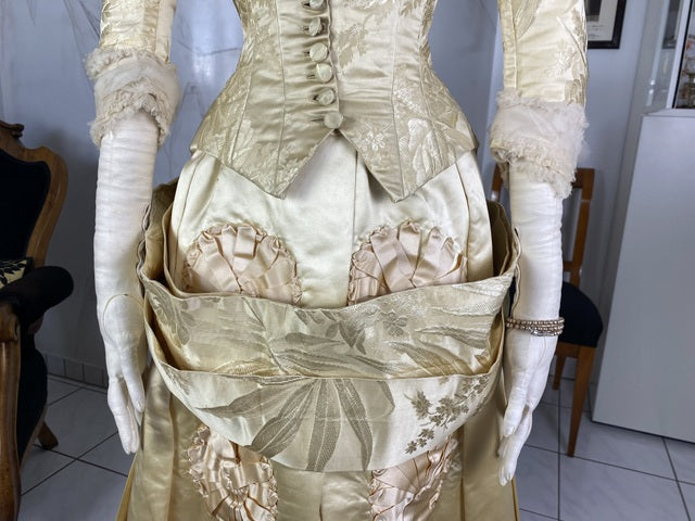 AM VAIL Brautkleid, Amerika, ca. 1879