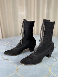 Wildleder-Schnürstiefel, ca. 1916