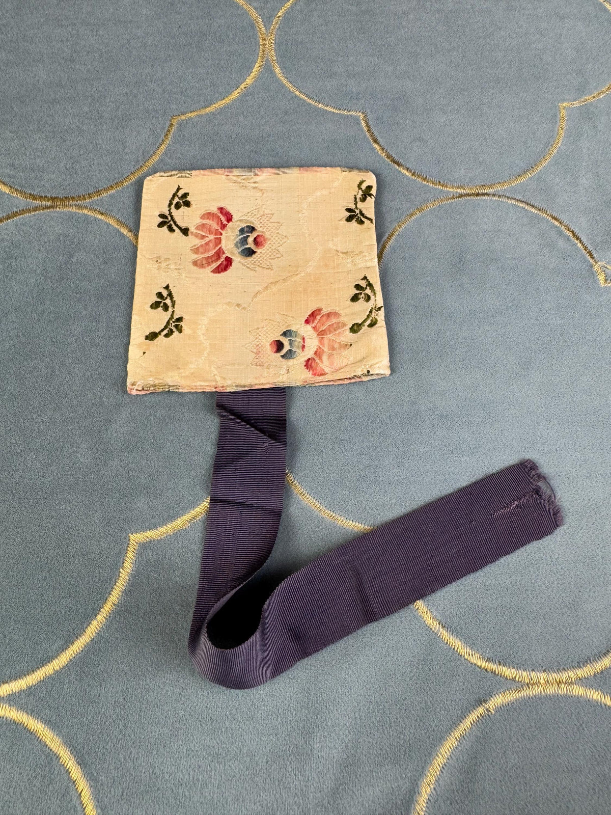 Seiden-Gürteltasche (Rokoko), England, ca. 1780