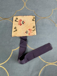 Seiden-Gürteltasche (Rokoko), England, ca. 1780