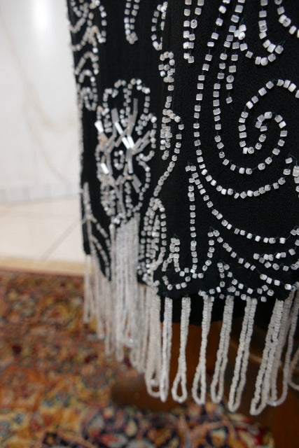 Besticktes Flapper-Kleid, Frankreich, ca. 1925