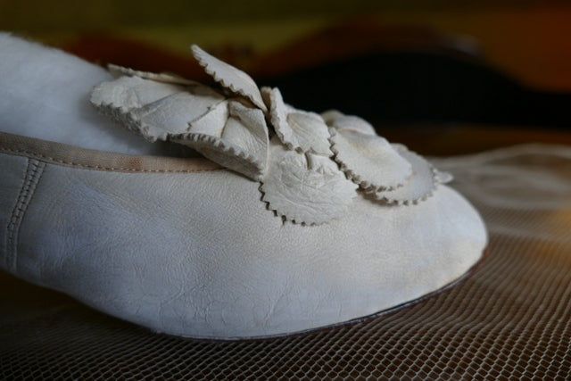 Chevreau-Lederschuhe, ca. 1863-1870