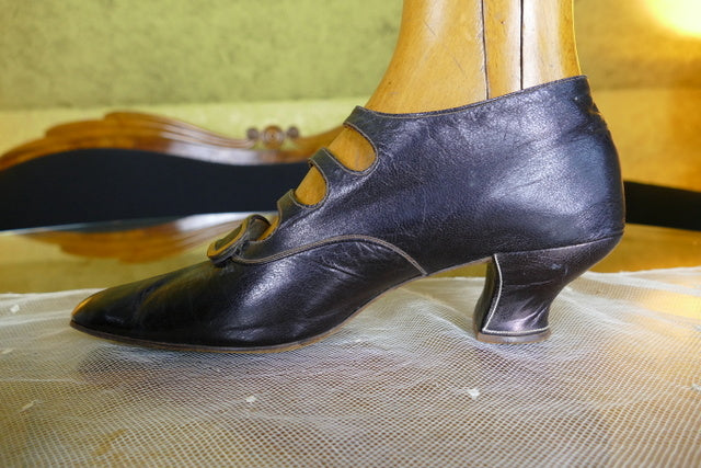 Antike Wanderstiefel aus Leder, ca. 1901