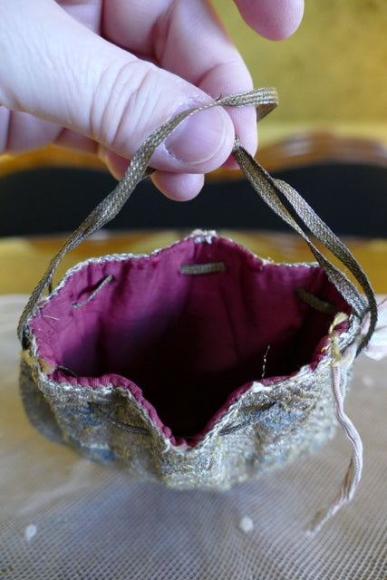Spätbarocke Tasche, ca. 1690–1720