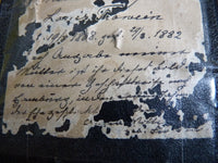 Scherenschnitt-Miniatur, Louis Frowein, um 1845