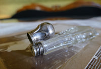 Riechsalzflasche, Silber, ca. 1820-1830